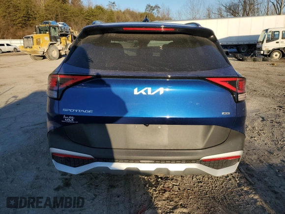 2025 Kia Sportage EX with VIN 5XYK3CDF4SG245350, listed as a Copart auction lot 42441815 with 1,816 mi miles and Salvage Title. Bid and sale history available at carsss.com. Image 6.