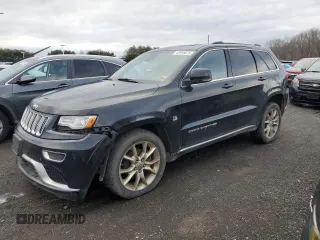 2015 Jeep Grand Cherokee Summit with VIN 1C4RJFJT1FC628057, listed as a Copart auction lot 42918075 with 218,992 mi miles and Clean Title. Bid and sale history available at carsss.com. Image 1.