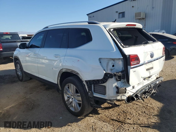 2019 Volkswagen Atlas SE z VIN 1V2UR2CA1KC512602, wystawiony jako Copart lot #83843444 z przebiegiem 79 301 mil mil oraz Szkoda całkowita • Salvage title. Historia ofert i sprzedaży dostępna na DreamBid. Obrazek 2.