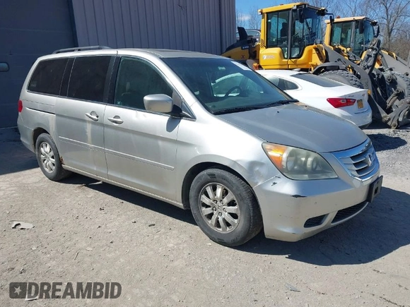 2008 Honda Odyssey EX-L with VIN 5FNRL38738B098262, listed as a IAAI auction lot 42061465 with 207,825 mi miles and . Bid and sale history available at DreamBid. Image 1.