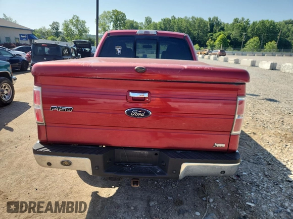 2010 Ford F-150 XL with VIN 1FTFW1EV8AFD41860, listed as a Copart auction lot 61494945 with Not provided miles and Salvage title. Bid and sale history available at DreamBid. Image 6.