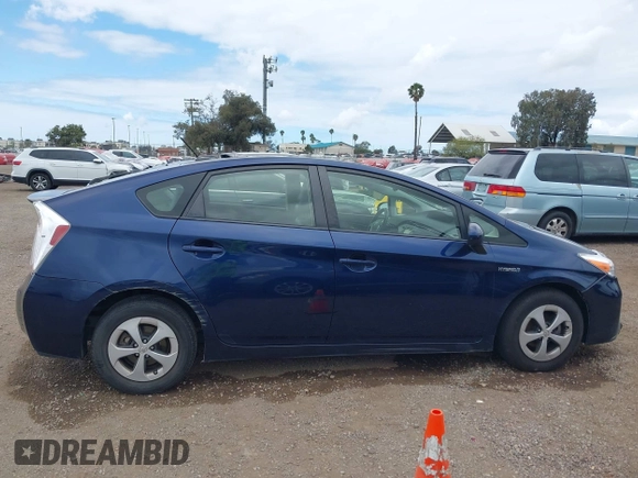 2013 Toyota Prius One with VIN JTDKN3DU4D1724816, listed as a IAAI auction lot 42052277 with 68,755 mi miles and . Bid and sale history available at DreamBid. Image 13.
