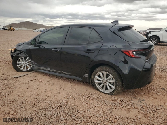2024 Toyota Corolla Hatchback SE with VIN JTND4MBE7R3227344, listed as a Copart auction lot 48812095 with 10,751 mi miles and Salvage Title. Bid and sale history available at carsss.com. Image 2.