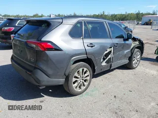 2023 Toyota RAV4 XLE Premium with VIN 2T3A1RFV7PW392991, listed as a IAAI auction lot 41740391 with 16,599 mi miles. Bid and sale history available at carsss.com. Image 4.