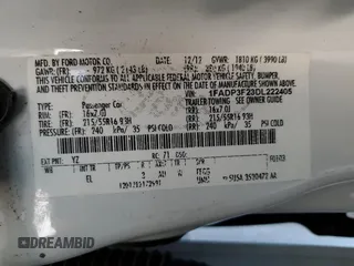 2013 Ford Focus SE z VIN 1FADP3F23DL222405, wystawiony jako Copart lot #54747795 z przebiegiem 88 472 mil mil oraz Szkody całkowita. Historia ofert i sprzedaży dostępna na DreamBid. Obrazek 12.