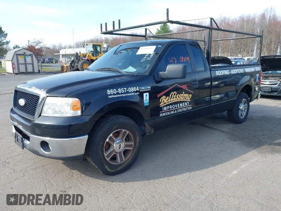 2007 Ford F-150 XL with VIN 1FTRF12277NA58372, listed as a IAAI auction lot 42090149 with 224,524 mi miles and . Bid and sale history available at DreamBid. Image 2.