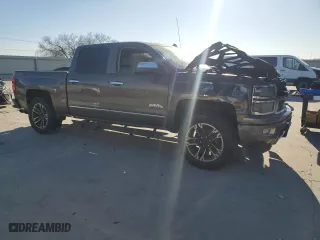 2014 Chevrolet Silverado 1500 High Country with VIN 3GCUKTEC1EG382283, listed as a Copart auction lot 88636695 with 0 mi miles and Salvage Title. Bid and sale history available at carsss.com. Image 4.