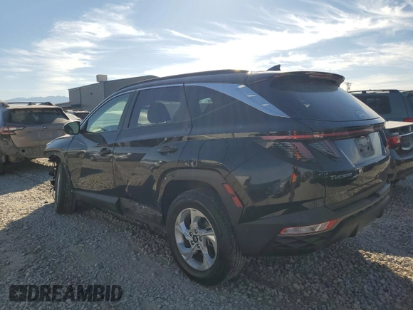 2022 Hyundai Tucson SEL with VIN 5NMJBCAE5NH030189, listed as a Copart auction lot 75327374 with 33,864 mi miles and Salvage Title. Bid and sale history available at DreamBid. Image 2.