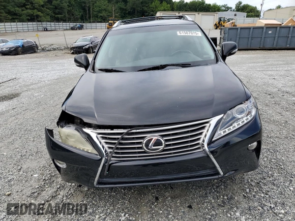 2014 Lexus RX 350 with VIN 2T2ZK1BA1EC143934, listed as a Copart auction lot 61507075 with 109,603 mi miles and Salvage title. Bid and sale history available at DreamBid. Image 5.
