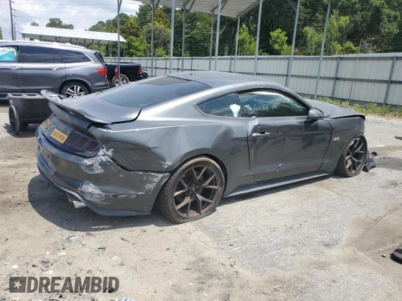 2019 Ford Mustang GT z VIN 1FA6P8CF4K5184455, wystawiony jako Copart lot #57829395 z przebiegiem 73 983 mil mil oraz Szkody całkowita. Historia ofert i sprzedaży dostępna na DreamBid. Obrazek 3.