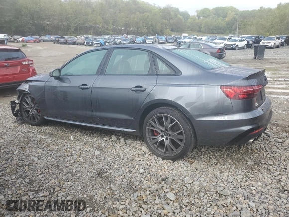 2021 Audi S4 Premium Plus with VIN WAUB4AF41MA069161, listed as a Copart auction lot 74431454 with 26,935 mi miles and Salvage Title. Bid and sale history available at carsss.com. Image 2.
