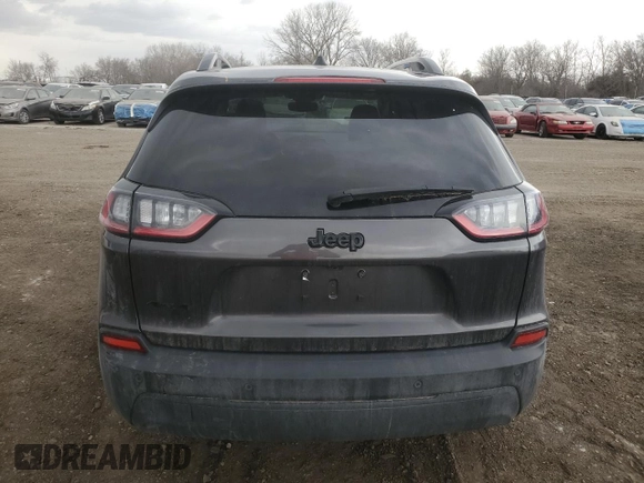 2023 Jeep Cherokee Altitude Lux with VIN 1C4PJMMBXPD101581, listed as a Copart auction lot 49298345 with 28,852 mi miles and Salvage Title. Bid and sale history available at carsss.com. Image 6.