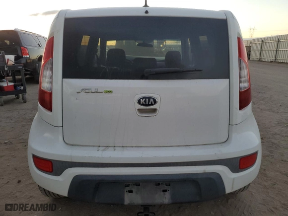 2013 Kia Soul + with VIN KNDJT2A6XD7535280, listed as a Copart auction lot 83844514 with 207,511 mi miles and Salvage Title. Bid and sale history available at carsss.com. Image 6.