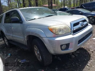2008 Toyota 4Runner SR5 with VIN JTEZU14RX8K018768, listed as a IAAI auction lot 41905945 with 158,928 mi miles. Bid and sale history available at carsss.com. Image 1.
