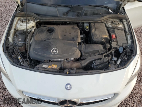 2015 Mercedes-Benz CLA 250 with VIN WDDSJ4EB1FN257788, listed as a Copart auction lot 55452535 with 145,533 mi miles and Salvage Title. Bid and sale history available at DreamBid. Image 11.
