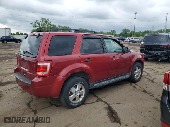 2012 Ford Escape XLT with VIN 1FMCU0D76CKC72016, listed as a Copart auction lot 58729245 with 121,340 mi miles and Clean title. Bid and sale history available at DreamBid. Image 3.