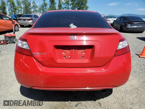2006 Honda Civic EX with VIN 2HGFG12886H534206, listed as a Copart auction lot 55873935 with 208,748 mi miles and Clean Title. Bid and sale history available at DreamBid. Image 6.