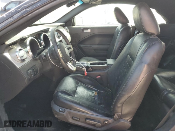 2005 Ford Mustang GT Deluxe with VIN 1ZVHT85H455247309, listed as a Copart auction lot 46153465 with 138,258 mi miles and Salvage Title. Bid and sale history available at DreamBid. Image 7.