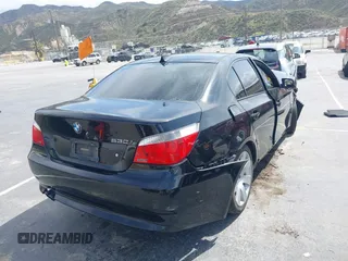 2006 BMW 5 Series 530i with VIN WBANE73576CM41247, listed as a IAAI auction lot 41912672 with Not Provided miles and . Bid and sale history available at carsss.com. Image 4.