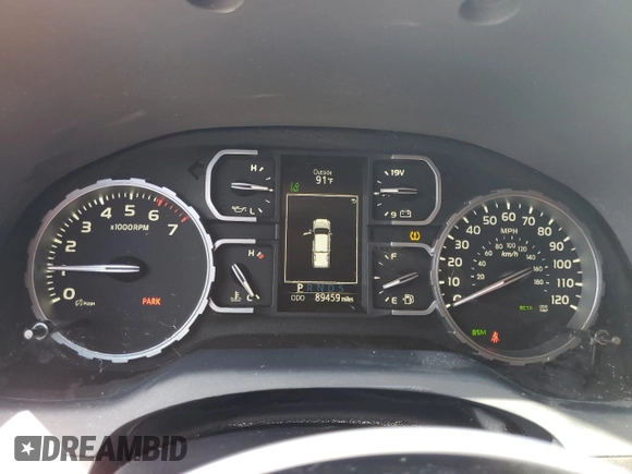 2021 Toyota Tundra SR с VIN 5TFRY5F17MX297715, выставлен на аукционе Copart как лот 54576555 с пробегом 89 459 миль миль и Списание • Salvage title. История ставок и продаж доступна на DreamBid. Изображение 9.