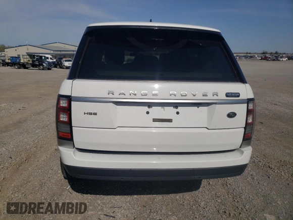 2016 Land Rover Range Rover HSE with VIN SALGS2VFXGA269122, listed as a Copart auction lot 52432535 with 148,446 mi miles and Salvage title. Bid and sale history available at DreamBid. Image 6.