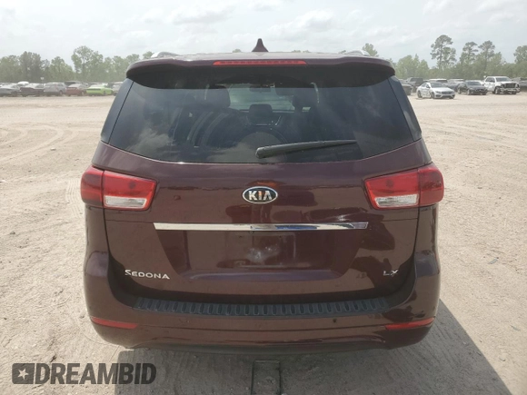 2017 Kia Sedona LX with VIN KNDMB5C17H6271336, listed as a Copart auction lot 53650475 with 123,007 mi miles and Salvage Title. Bid and sale history available at DreamBid. Image 6.