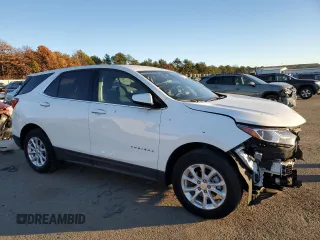 2020 Chevrolet Equinox LT with VIN 3GNAXUEV5LS671180, listed as a Copart auction lot 51362375 with 11,233 mi miles and Non Repairable. Bid and sale history available at DreamBid. Image 4.