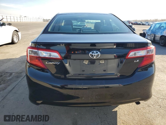 2014 Toyota Camry L with VIN 4T4BF1FK9ER439012, listed as a Copart auction lot 46548085 with 34,053 mi miles and Salvage Title. Bid and sale history available at carsss.com. Image 6.