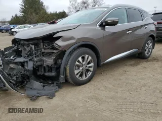 2015 Nissan Murano S with VIN 5N1AZ2MHXFN271354, listed as a Copart auction lot 48792585 with 87,566 mi miles and Salvage title. Bid and sale history available at DreamBid. Image 1.