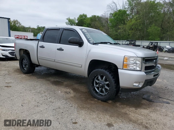 2011 Chevrolet Silverado 1500 LT with VIN 3GCPCSE09BG153677, listed as a Copart auction lot 51239145 with 190,606 mi miles and Salvage Title. Bid and sale history available at DreamBid. Image 4.