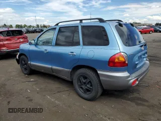 2003 Hyundai Santa Fe LX with VIN KM8SC73EX3U495459, listed as a Copart auction lot 68566604 with 155,841 mi miles and Salvage Title. Bid and sale history available at carsss.com. Image 2.