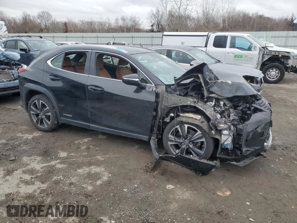 2020 Lexus UX 250h с VIN JTHX9JBH8L2034207, выставлен на аукционе Copart как лот 46160515 с пробегом 79 445 миль миль и Списание • Salvage title. История ставок и продаж доступна на DreamBid. Изображение 4.
