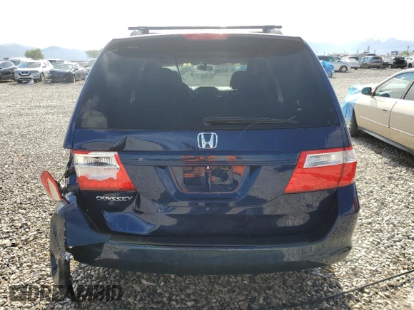 2006 Honda Odyssey EX z VIN 5FNRL38496B023830, wystawiony jako Copart lot #57497265 z przebiegiem 123 839 mil mil oraz Szkoda całkowita • Salvage title. Historia ofert i sprzedaży dostępna na DreamBid. Obrazek 6.