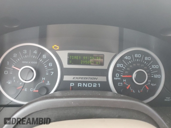 2006 Ford Expedition Eddie Bauer with VIN 1FMPU17546LA80240, listed as a Copart auction lot 88340385 with 295,001 mi miles and Salvage Title. Bid and sale history available at carsss.com. Image 9.