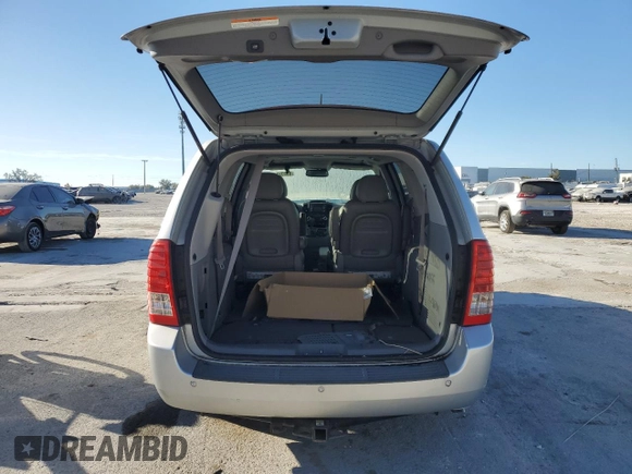 2014 Kia Sedona EX with VIN KNDMH4C70E6540155, listed as a Copart auction lot 83332344 with 74,456 mi miles and Non Repairable. Bid and sale history available at carsss.com. Image 6.