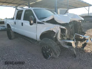 2015 Ford F-350 Platinum with VIN 1FT8W3B61FEA54617, listed as a Copart auction lot 74840444 with 114,941 mi miles and Salvage Title. Bid and sale history available at DreamBid. Image 4.