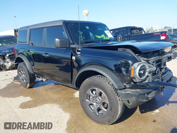 2024 Ford Bronco Big Bend z VIN 1FMDE7BH5RLA53797, wystawiony jako IAAI lot #41920749 z przebiegiem 13 399 mil mil oraz . Historia ofert i sprzedaży dostępna na DreamBid. Obrazek 1.