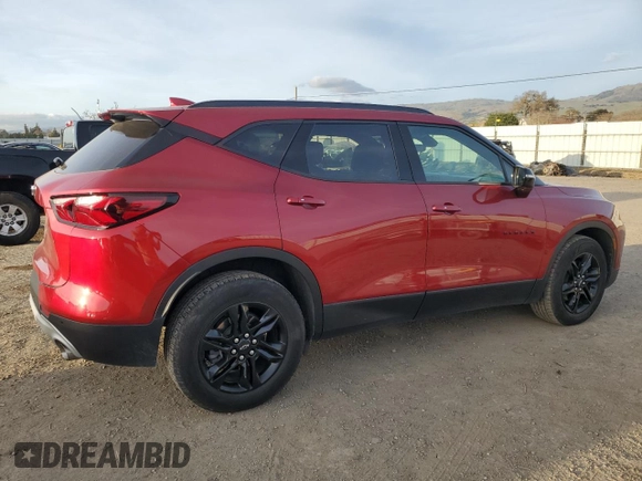 2021 Chevrolet Blazer LT с VIN 3GNKBJRS0MS522923, выставлен на аукционе Copart как лот 45695175 с пробегом 60 613 миль миль и Списание • Salvage title. История ставок и продаж доступна на DreamBid. Изображение 3.