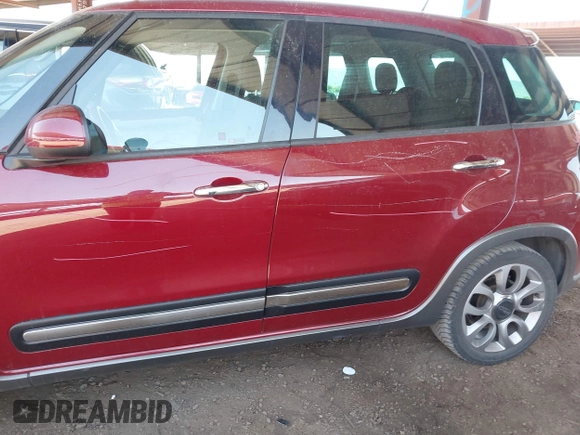 2015 FIAT 500L Urbana Trekking with VIN ZFBCFADH8FZ034079, listed as a IAAI auction lot 42437851 with 54,216 mi miles and . Bid and sale history available at DreamBid. Image 14.