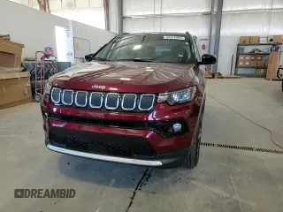 2022 Jeep Compass Limited z VIN 3C4NJDCB5NT209672, wystawiony jako Copart lot #52318405 z przebiegiem 22 977 mil mil oraz Szkoda całkowita • Salvage title. Historia ofert i sprzedaży dostępna na DreamBid. Obrazek 12.