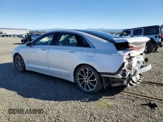 2017 Lincoln MKZ Reserve with VIN 3LN6L5FC9HR665521, listed as a Copart auction lot 44633035 with 105,522 mi miles and Salvage title. Bid and sale history available at DreamBid. Image 2.