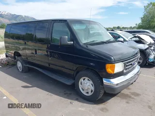 2006 Ford Econoline Passenger XL with VIN 1FDSS31L76DA36925, listed as a IAAI auction lot 42322354 with 114,834 mi miles and . Bid and sale history available at DreamBid. Image 1.