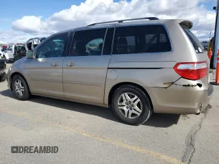 2005 Honda Odyssey EX with VIN 5FNRL38495B400655, listed as a Copart auction lot 49231485 with 0 mi miles and Salvage Title. Bid and sale history available at carsss.com. Image 2.