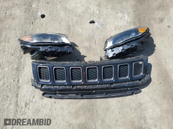 2019 Jeep Compass High Altitude with VIN 3C4NJDCB6KT843245, listed as a Copart auction lot 56303584 with 54,319 mi miles and Salvage title. Bid and sale history available at DreamBid. Image 15.