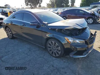 2018 Mercedes-Benz CLA with VIN WDDSJ4EB7JN677872, listed as a Copart auction lot 38463153 with 52,978 mi miles. Bid and sale history available at carsss.com. Image 4.