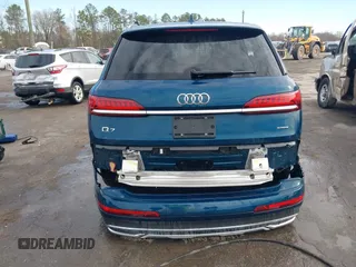 2022 Audi Q7 Premium Plus with VIN WA1LXBF70ND019179, listed as a IAAI auction lot 41825747 with 29,097 mi miles and . Bid and sale history available at DreamBid. Image 17.