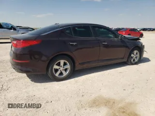 2014 Kia Optima LX with VIN 5XXGM4A76EG337882, listed as a Copart auction lot 53043565 with 98,142 mi miles and Salvage Title. Bid and sale history available at carsss.com. Image 3.