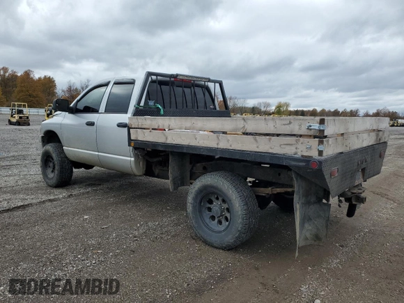 2005 Dodge Ram 2500 SLT with VIN 3D7KS28C65G848843, listed as a Copart auction lot 79285634 with 258,674 mi miles and Salvage Title. Bid and sale history available at carsss.com. Image 2.