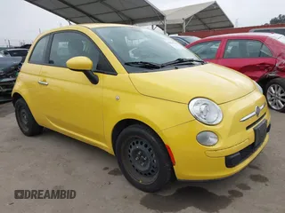 2012 FIAT 500 Pop with VIN 3C3CFFAR9CT343896, listed as a IAAI auction lot 42564746 with 83,775 mi miles and . Bid and sale history available at DreamBid. Image 1.