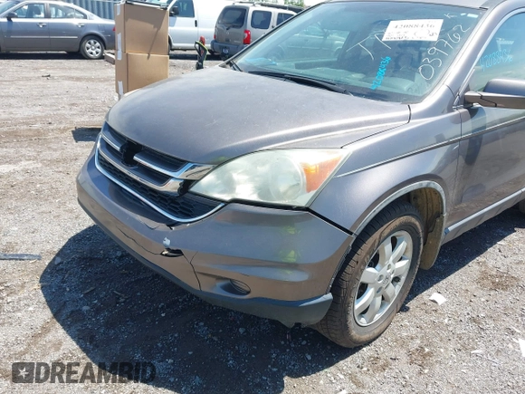 2011 Honda CR-V EX-L with VIN 5J6RE3H72BL039762, listed as a IAAI auction lot 42088436 with 109,925 mi miles. Bid and sale history available at carsss.com. Image 6.